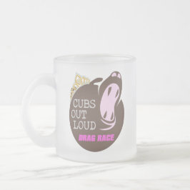 De Café Vidro Jateado Caneca V2 da arrancada da coluna
