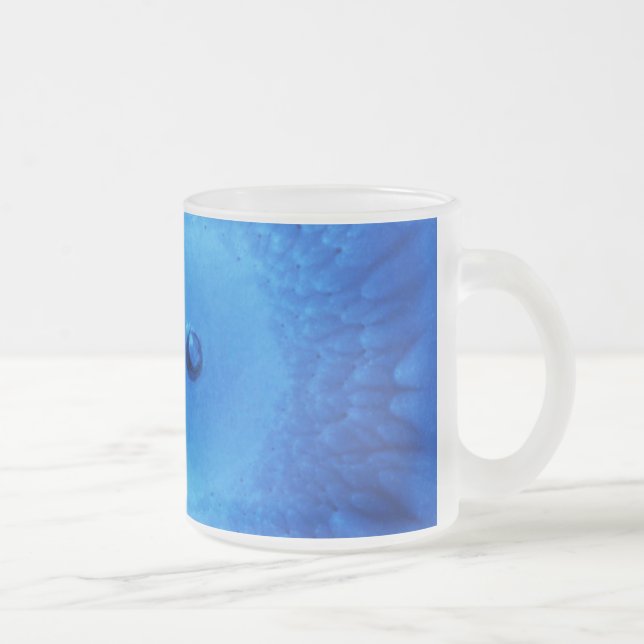 De Café Vidro Jateado Caras da caneca da água (Direita)