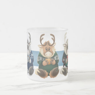 De Café Vidro Jateado Grupo do Café-Bou - caneca do fosco