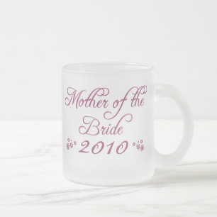 De Café Vidro Jateado Mãe customizável roxa da caneca do fosco da noiv