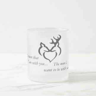 De Café Vidro Jateado Mais caneca do amor