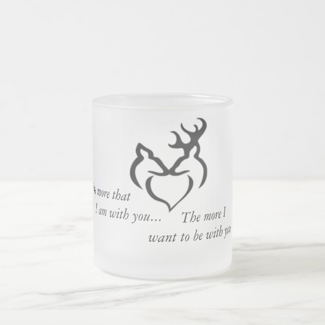 De Café Vidro Jateado Mais caneca do amor (Centro)