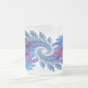 De Café Vidro Jateado Olhos da caneca das tempestades