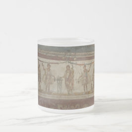 De Café Vidro Jateado Pompeii estima a caneca feita sob encomenda -