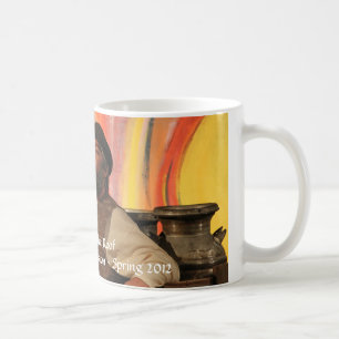 De Café Violinista feito sob encomenda na caneca do