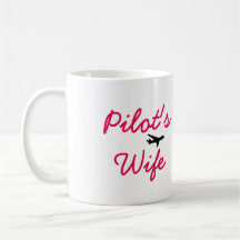 Vivendo a caneca da esposa do piloto ideal