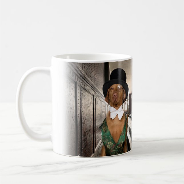 De Café Vizslas não é essa caneca comum (Esquerda)