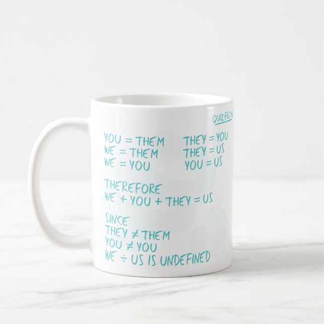 De Café Você = A caneca (Esquerda)