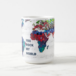 De Café Você balança minha caneca do mundo