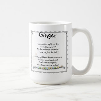 De Café Você deixou impressões da pata em minha caneca da