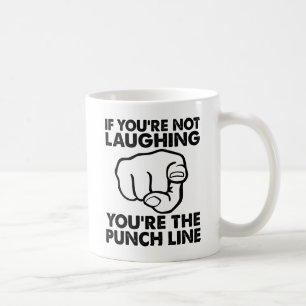 De Café Você é a Piada Caneca Divertida