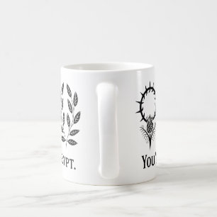 De Café Você é a Rainha da Minha Caneca Cristã Caneca gó