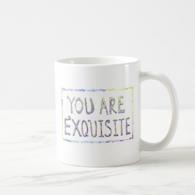 De Café Você é caneca requintado (Direita)