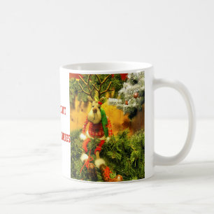 De Café Você é fora da caneca do leite & da rena dos