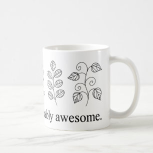 De Café Você é Inbe-Folha Incrível Caneca Incrível   Fábri
