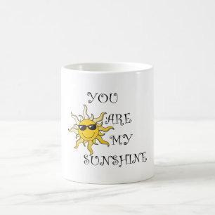 De Café Você é minha caneca da luz do sol