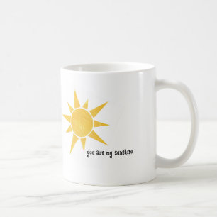 De Café Você é minha caneca da luz do sol
