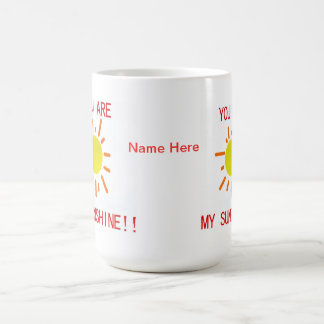 De Café Você é minha caneca da luz do sol