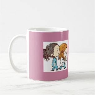 De Café Você é minha caneca da pessoa - rosa