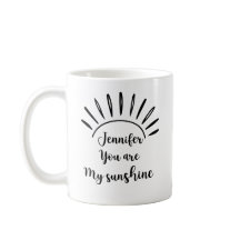 Você é minha caneca engraçada e engraçada.
