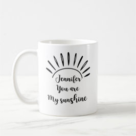 De Café Você é minha caneca engraçada e engraçada.