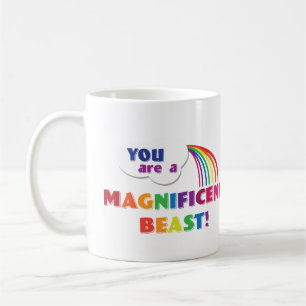 De Café Você é uma caneca magnífica do animal