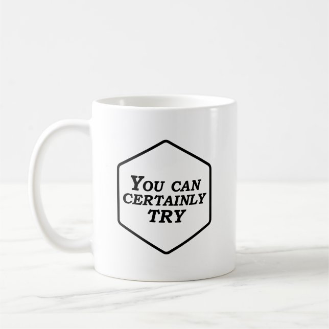 De Café Você pode certamente tentar a caneca do RPG (Esquerda)