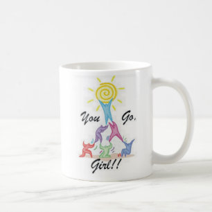 De Café Você vai caneca da menina