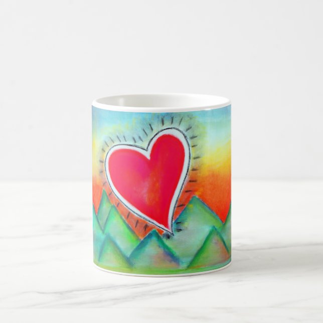 De Café Vôo da caneca do coração (Centro)