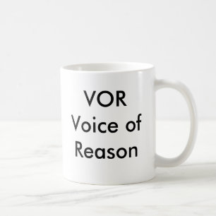 De Café Voz do VOR da caneca da razão
