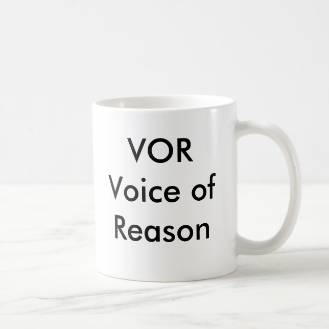 De Café Voz do VOR da caneca da razão (Direita)