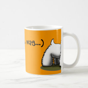 De Café Westie/Scottie (… wag, wag, wag…) Caneca
