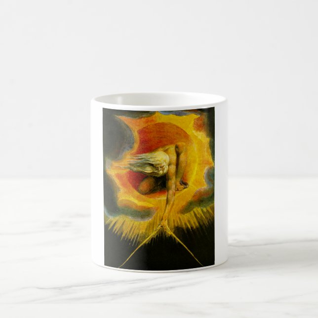 De Café William Blake antigo da caneca dos dias (Centro)