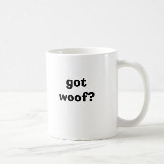 De Café woof obtido? caneca