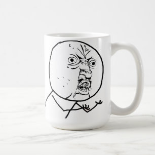 De Café Y U NENHUM (original) - caneca