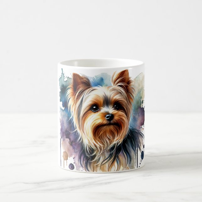 De Café 🐾 Yorkie, esta caneca é para você! 🐾 (Centro)