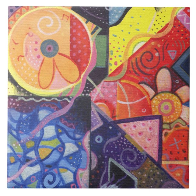 De Cerâmica A alegria do azulejo do design VII (Frente)