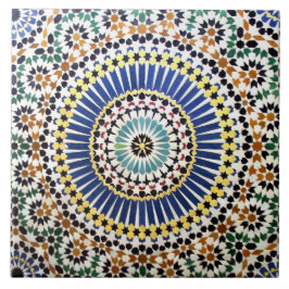 De Cerâmica A arte islâmica modela o azulejo cerâmico da foto