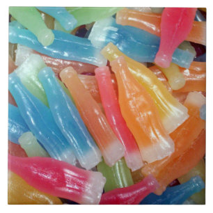 De Cerâmica A cera engarrafa o azulejo dos doces da velha