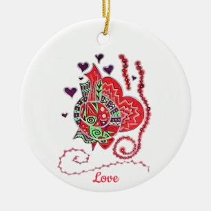 De Cerâmica A fruta do Espírito é... Ornamento do Amor