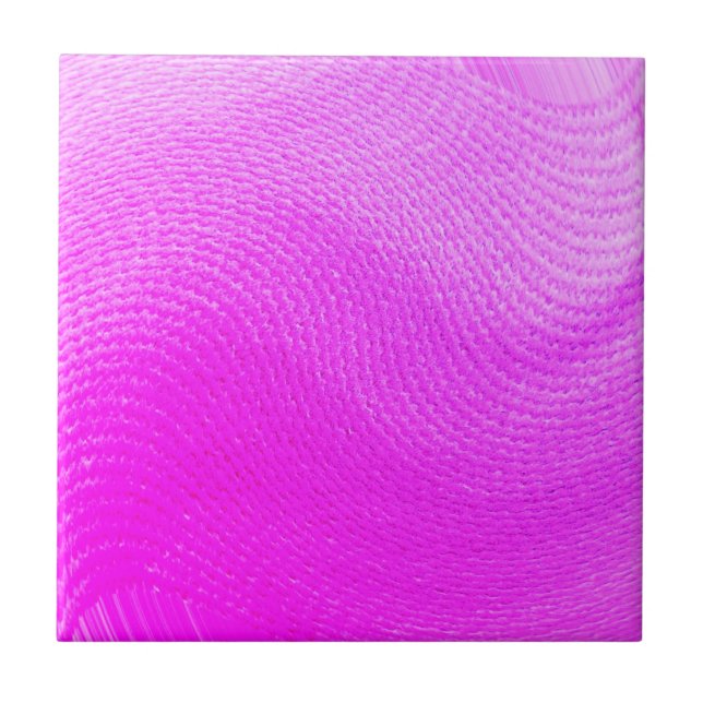 De Cerâmica Abstrato Purple Waves Azulejo cersmico (Frente)