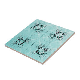 De Cerâmica Abstrato Spiral Delight Azulejo cerâmico