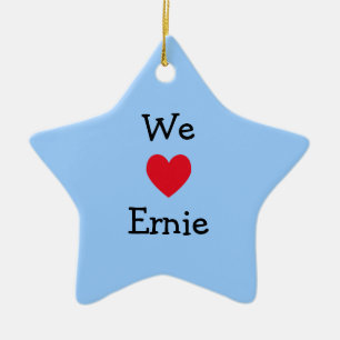 De Cerâmica Adoramos O Ornamento Ernie