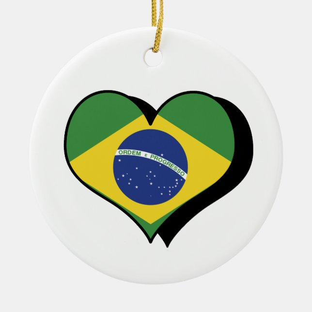 De Cerâmica Adoro o Ornamento do Brasil (Frente)