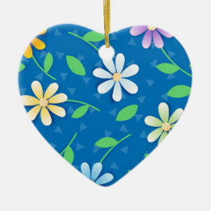 De Cerâmica Águas coloridas, ornamento