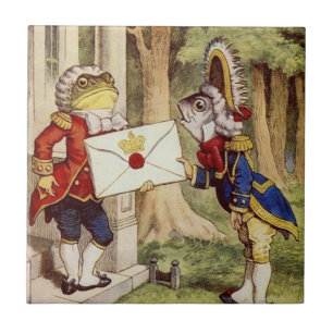 De Cerâmica Alice no azulejo do país das maravilhas, Footmen