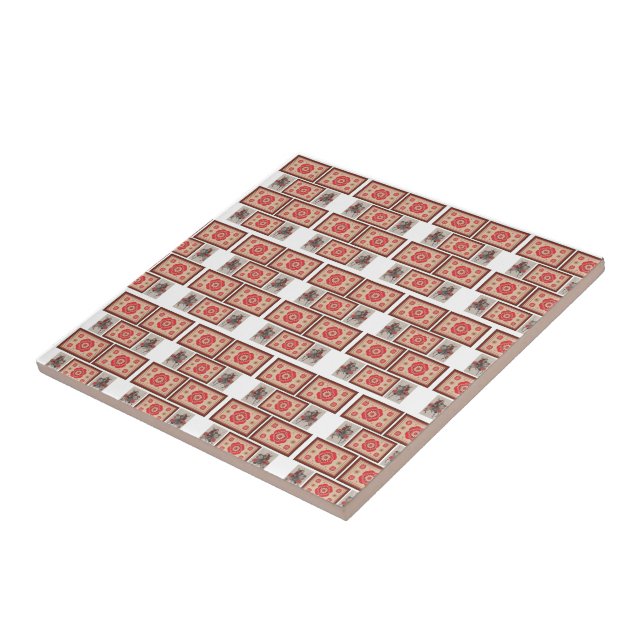 De Cerâmica Armadura japonesa com Azulejo cerâmico (Lateral)