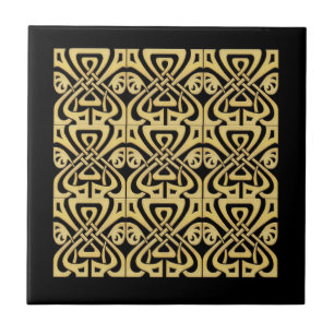 De Cerâmica Art Deco - Azulejo Cerâmico Padrão.
