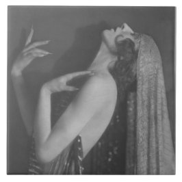 De Cerâmica Art Deco Dancer Kyra #1 Azulejo cerâmico