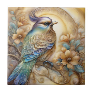 De Cerâmica Art Nouveau Art Deco Azulejo Cerâmico Ave Dectroic